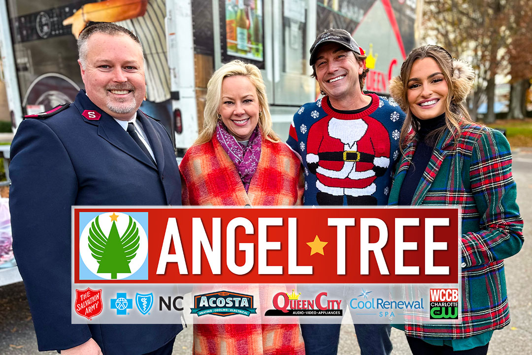 ‘Stuff The Truck’ With WCCB And The Salvation Army At Southpark Mall