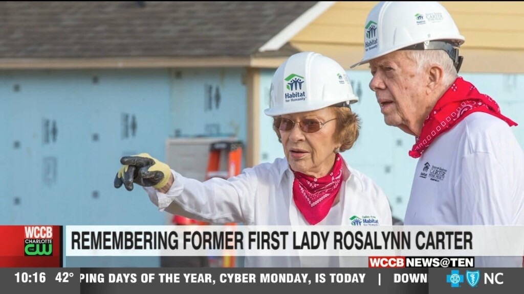 Charlotte Man Looks Back On Friendship With Rosalynn & Jimmy Carter