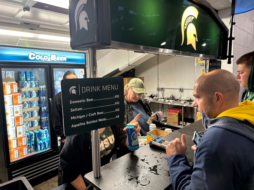 College Stadiums Alcohol Sales Football