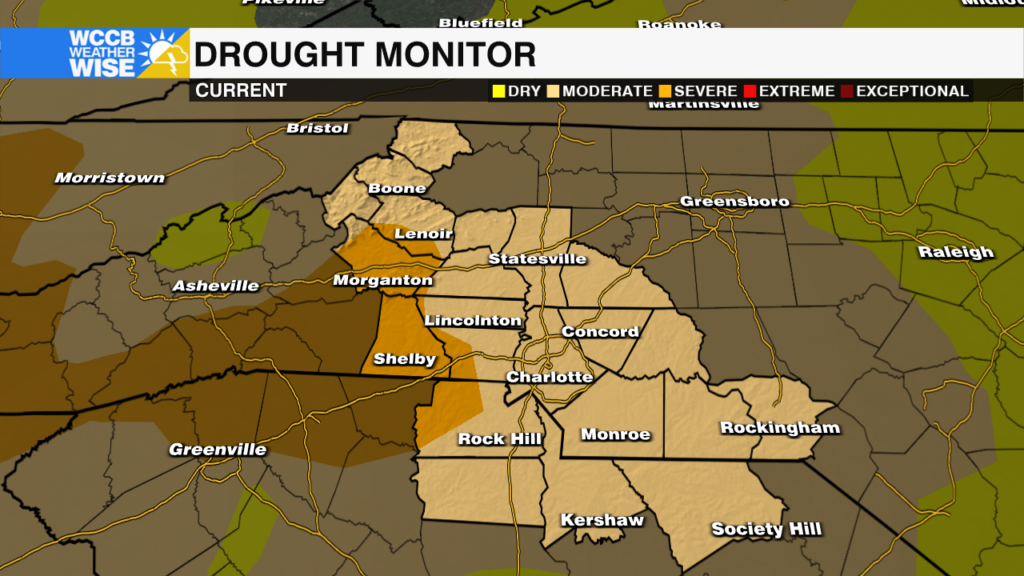 Drought Monitor National To Carolinas