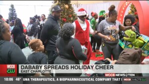 Dababy Spreads Christmas Cheer In East Charlotte