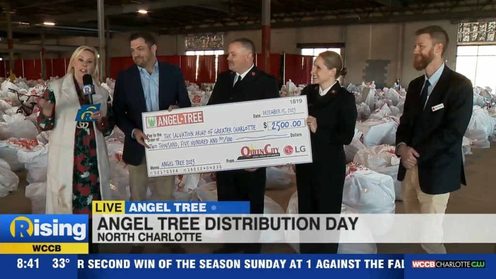 Angel Tree Distribution Day: Queen City Audio Video & Appliances