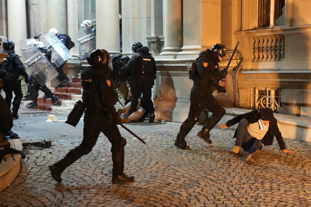 Aptopix Serbia Election Protest