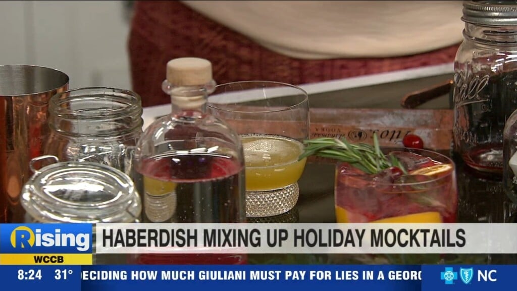 Haberdish Mixing Up Holiday Mocktails