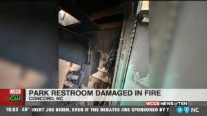 Concord Park Bathroom Fire