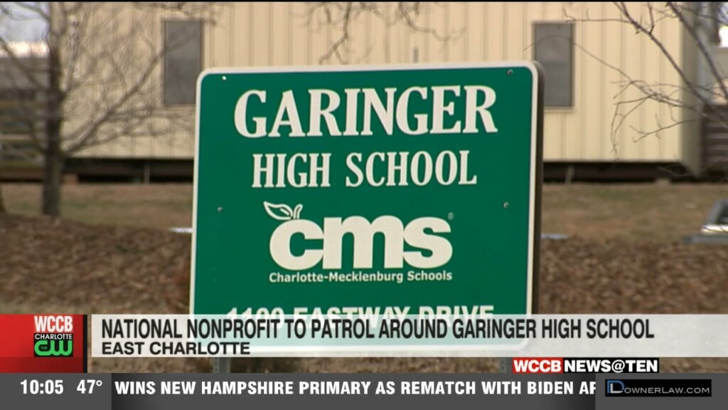 National Nonprofit To Patrol Around Garinger High School