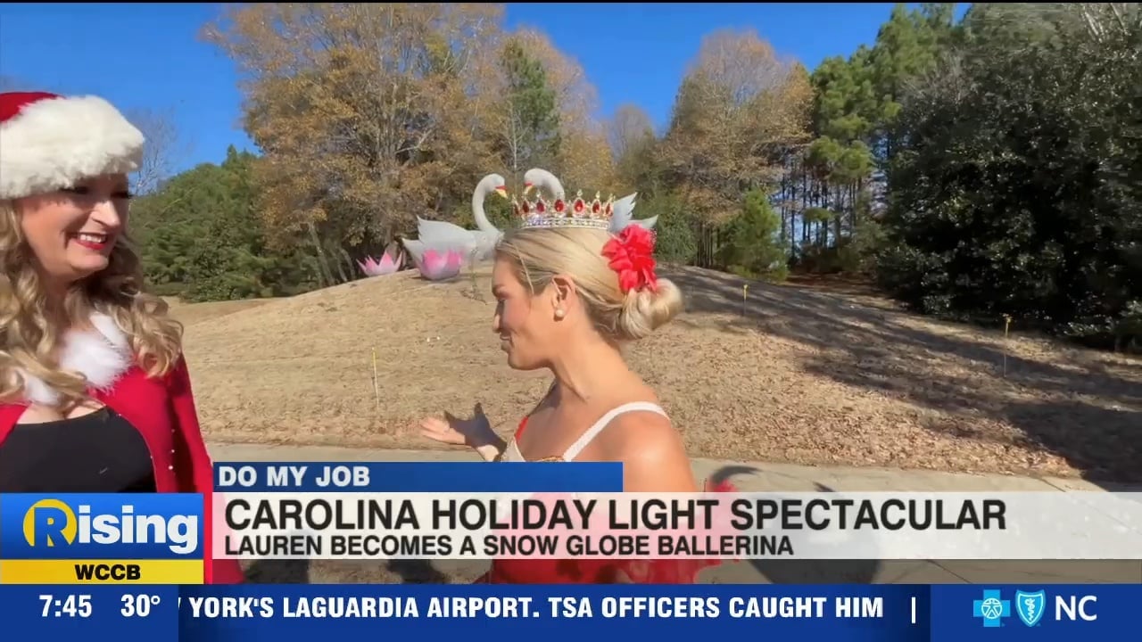 Do My Job Carolina Holiday Light Spectacular WCCB Charlotte's CW