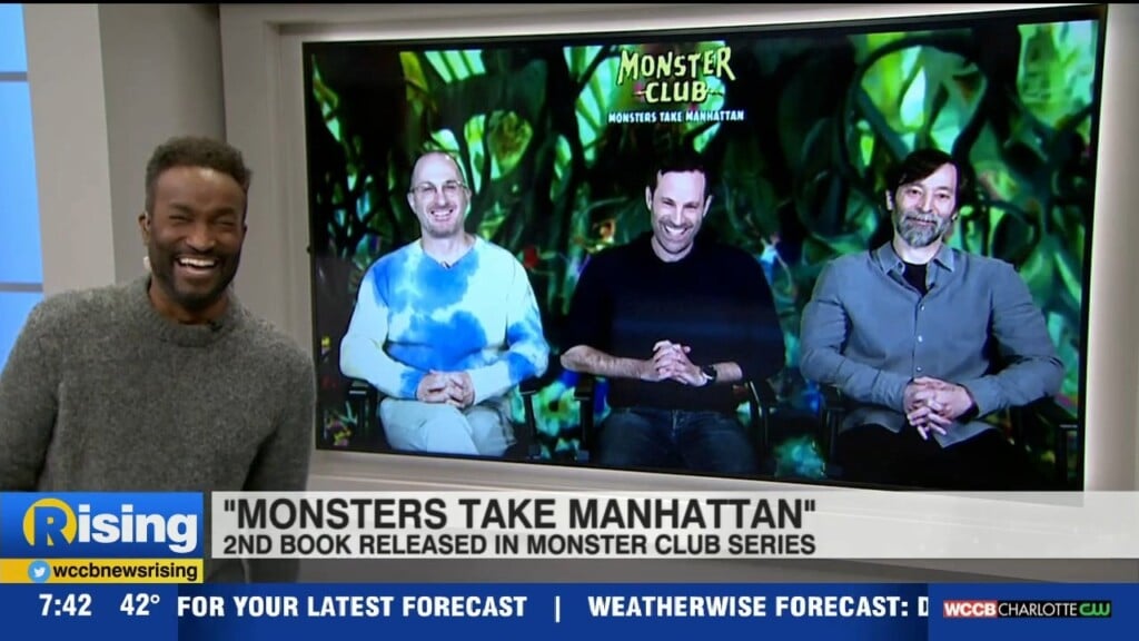 "monsters Take Manhattan" Is 2nd Book In Monster Club Series