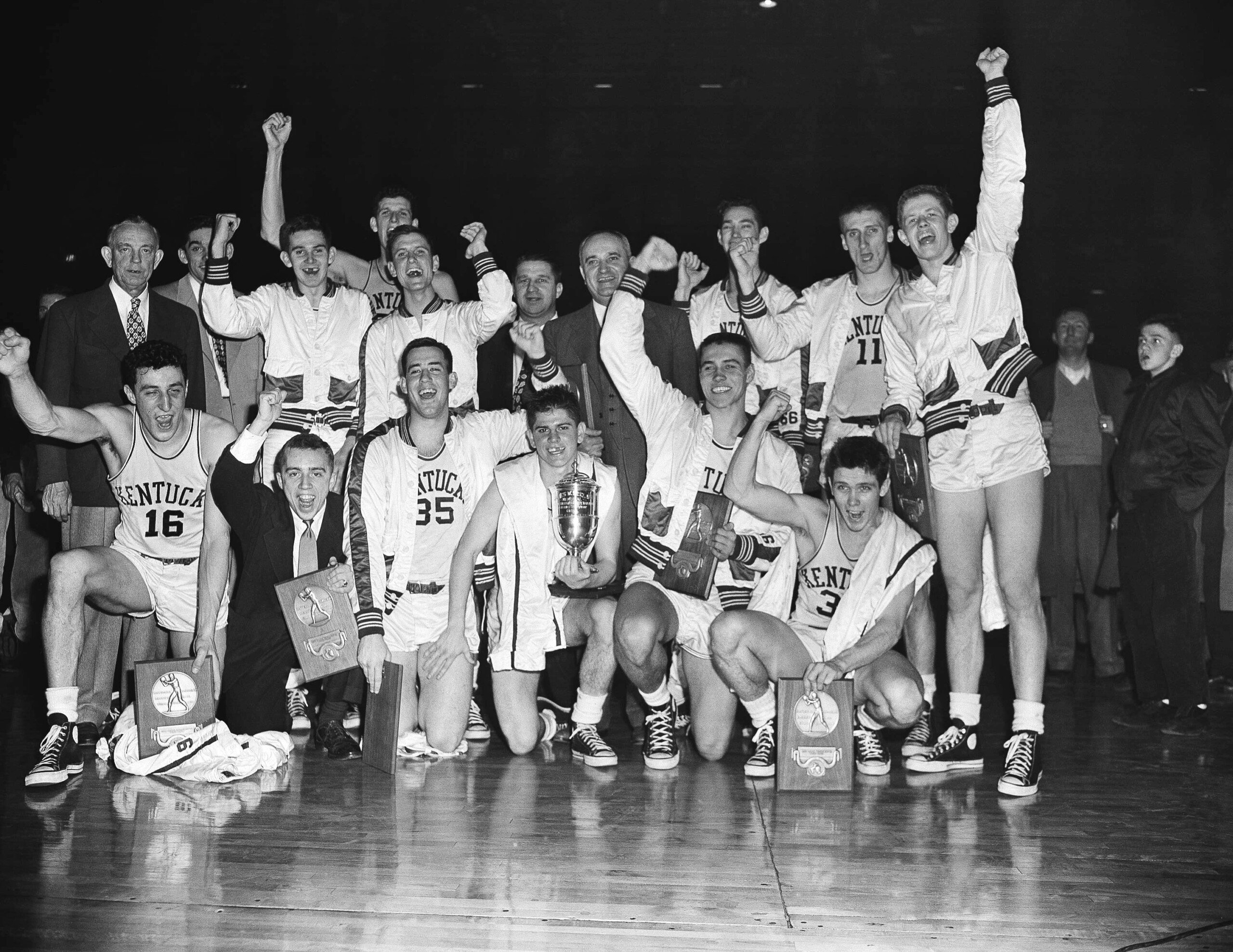 Kentucky is the all time no 1 team through 75 stories years of ap top