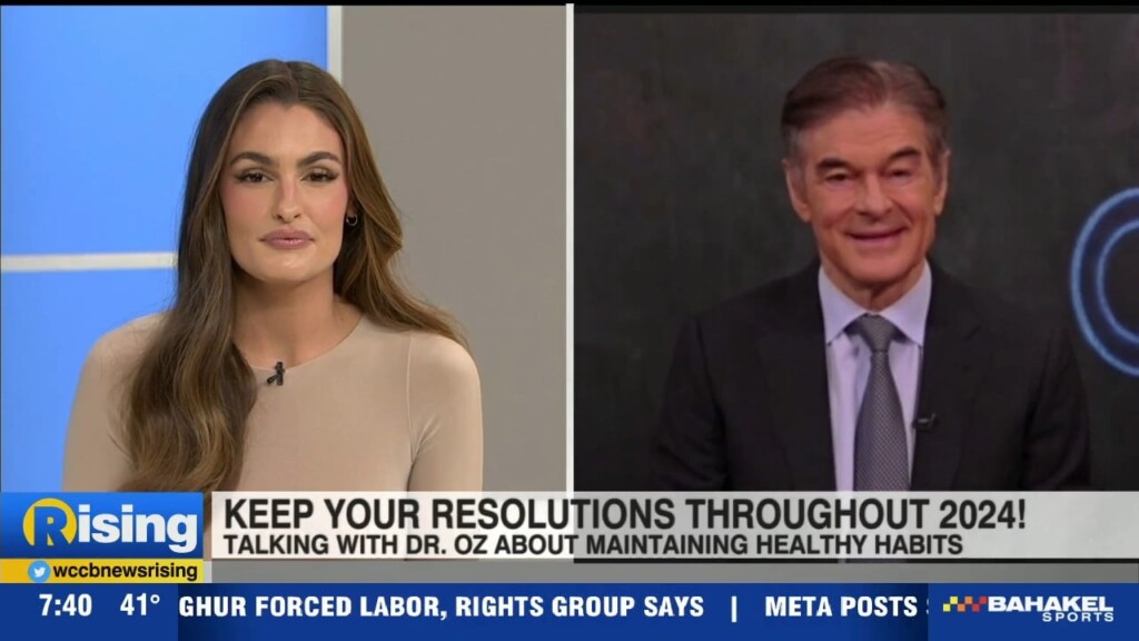Dr. Oz Talks Healthy Habits In 2024