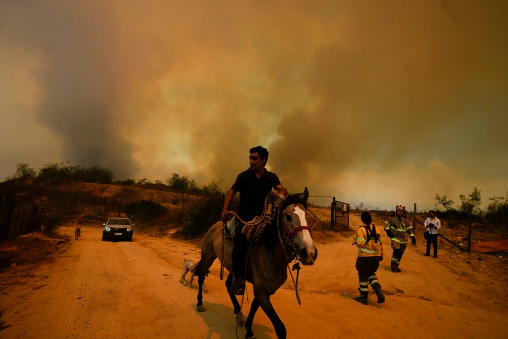 Aptopix Chile Fires