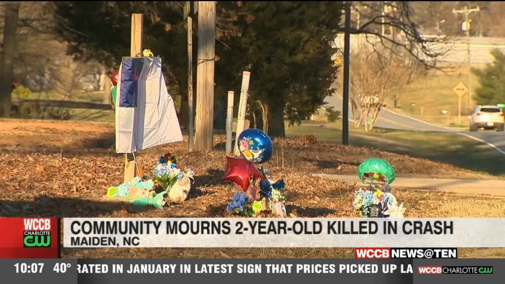 Memorial Grows For Toddler Hit, Killed In Catawba County