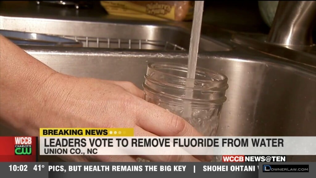 Union County Votes To Remove Fluoride From Public Water