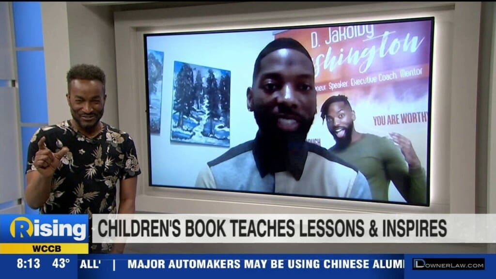 Author, Derrick Washington's Children's Books Teach Lessons & Inspire Young Readers