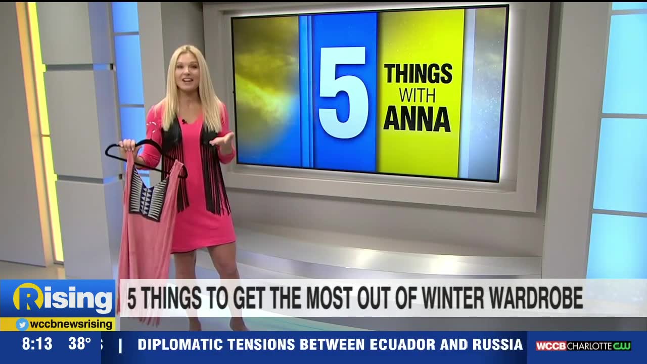 5 Things With Anna Wccb Charlottes Cw