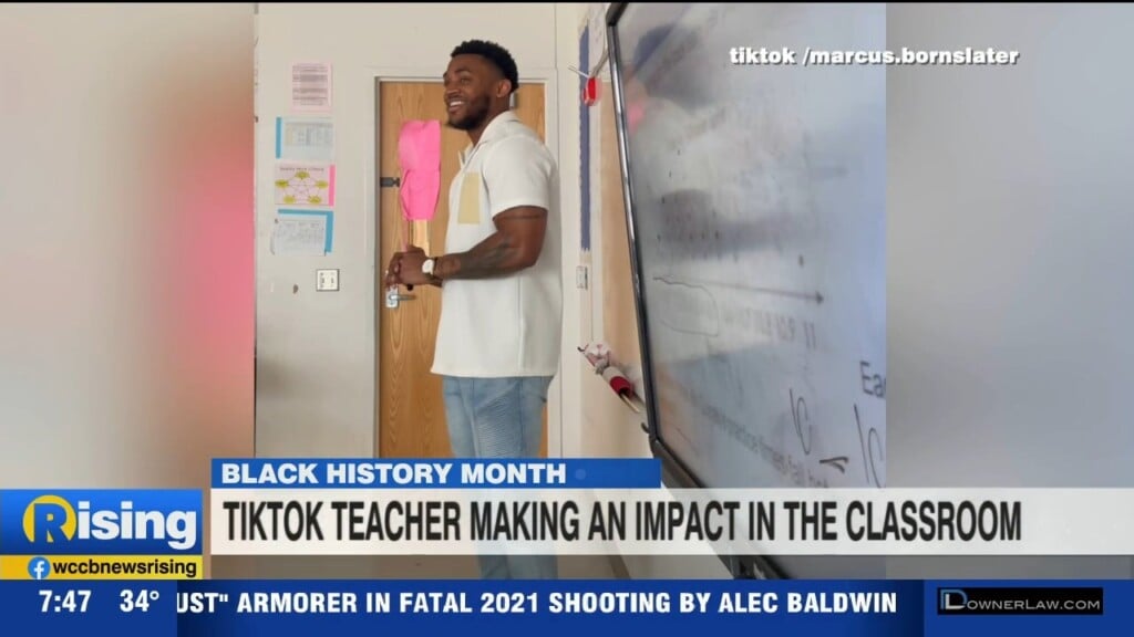 Black History Month: Tiktok Teacher Making Positive Impact In The Classroom