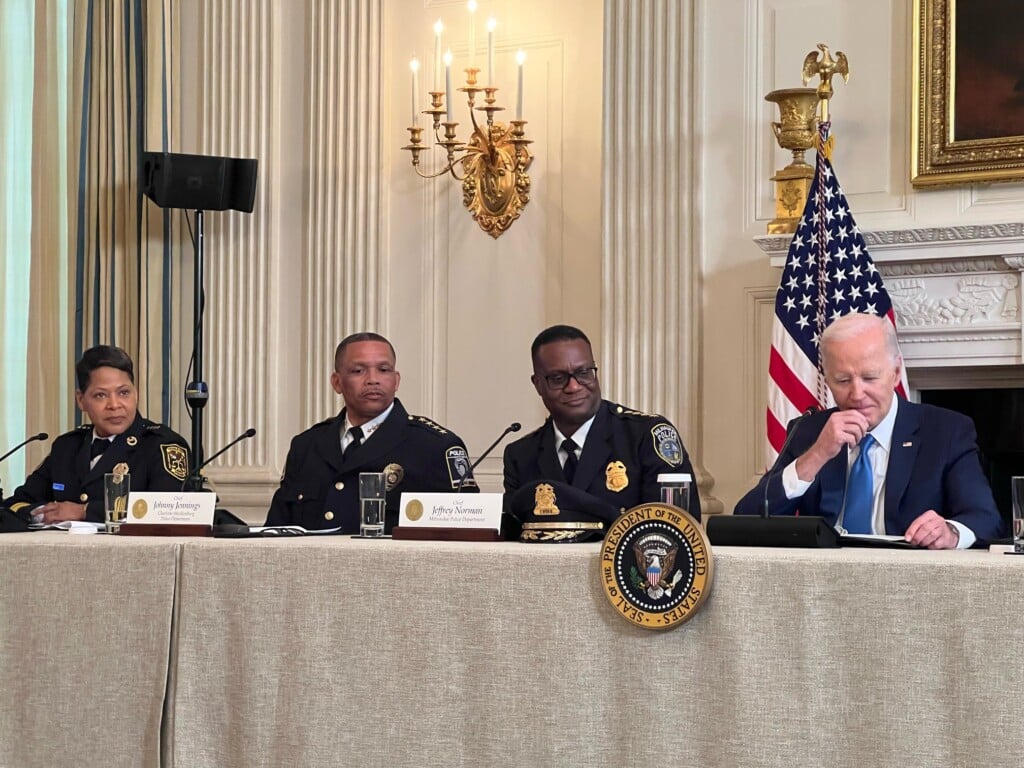 Chief Jennings At Whte House