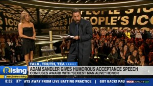 Talk, Truth, Tea: Adam Sandler Gives "sexy" Acceptance Speech At People's Choice Awards