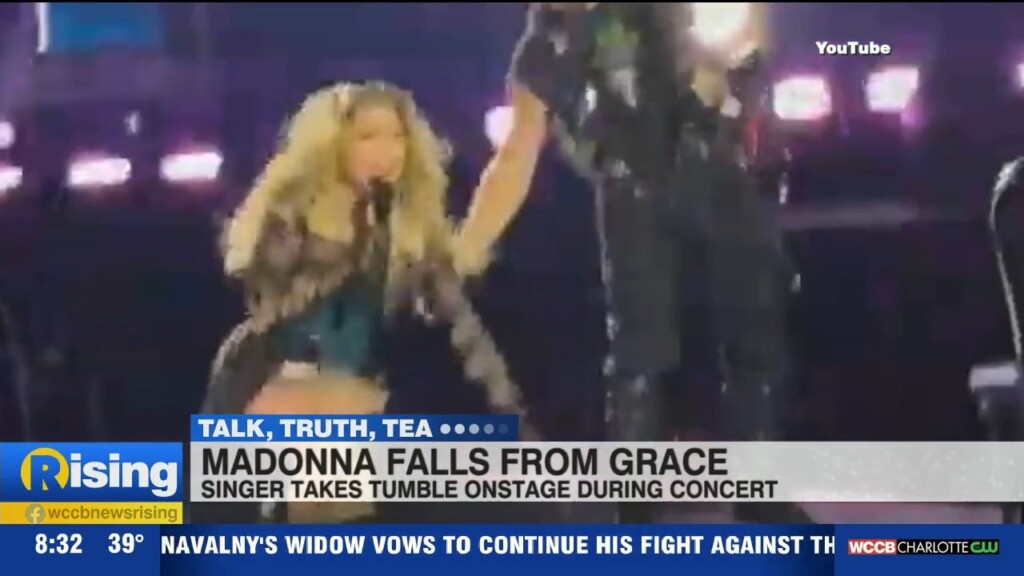 Talk, Truth, Tea: Madonna Takes A Tumble During Concert