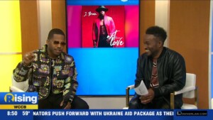 R&b Chart Topper, J. Brown Serenades Rising Aheadf Of Valentine's Day