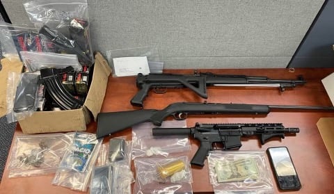 Narcotics Search Warrant Leads To Arrest And Seizure Of Firearms Image