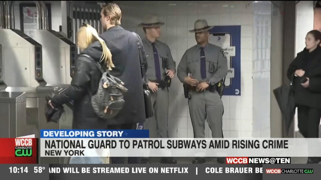 National Guard To Patrol New York Subways Amid Rising Crime