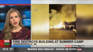 Fire At Camp Wayfarer