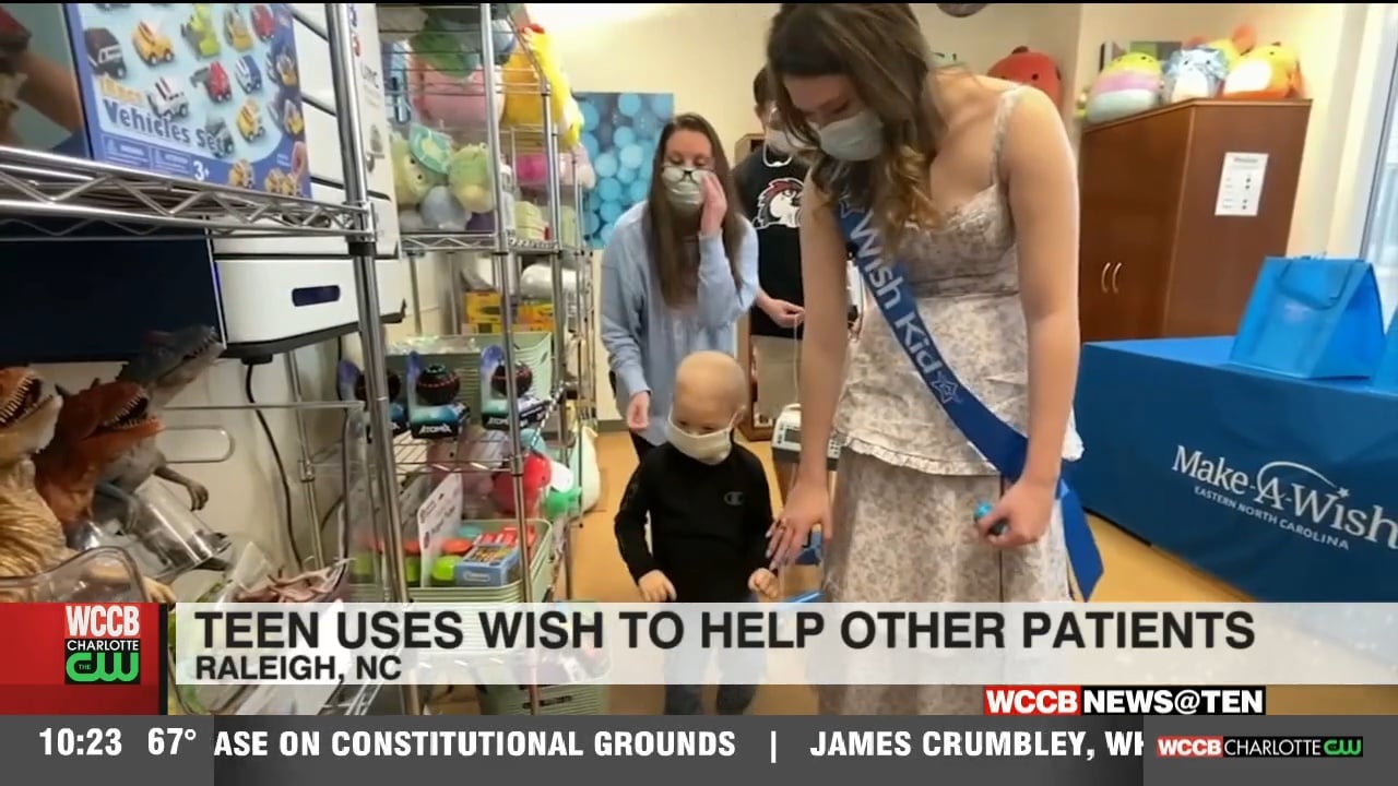 Teen Uses Wish To Help Other Patients - WCCB Charlotte