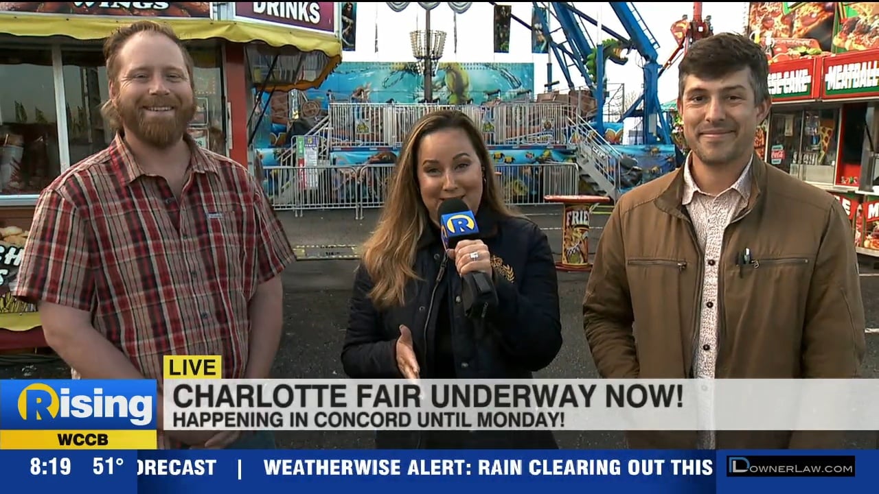 Rising Spotlight: Charlotte Fair Underway Now In Concord! - WCCB ...