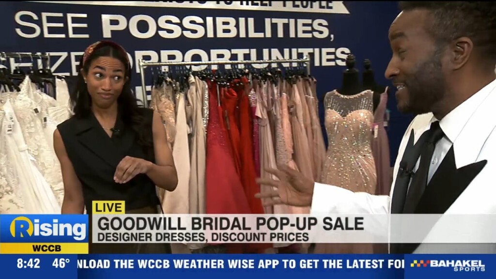 Goodwill Bridal Pop Up Sale Preview