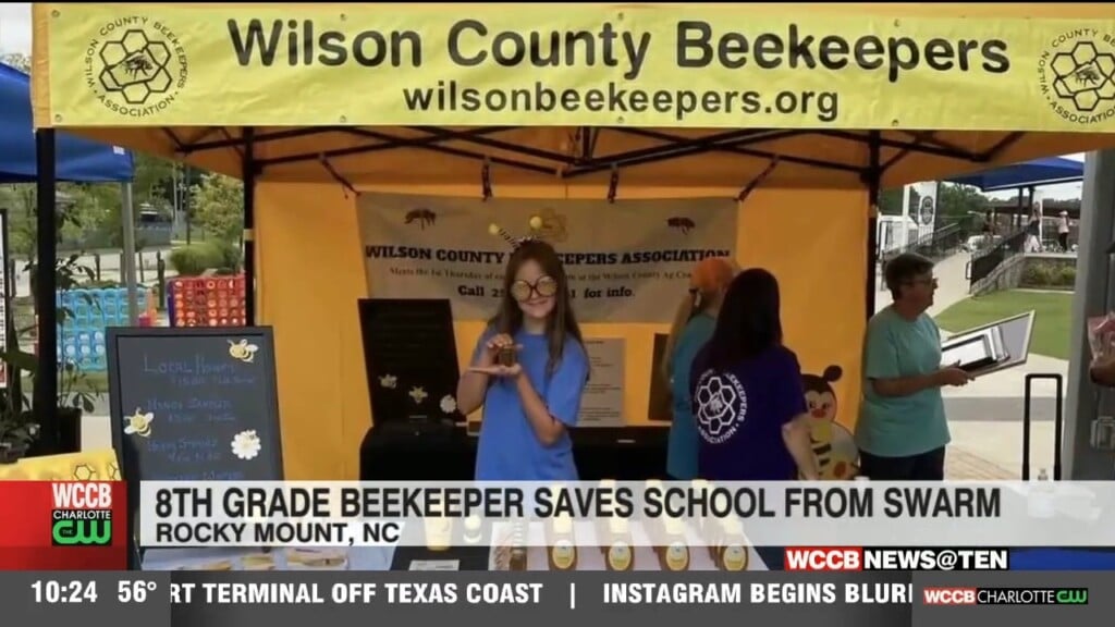 8th Grade Beekeeper Saves School From Swarm