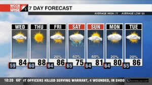 Patchy Am Fog Wednesday