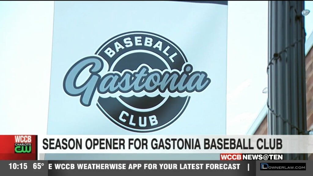 Season Opener For The Gastonia Baseball Club