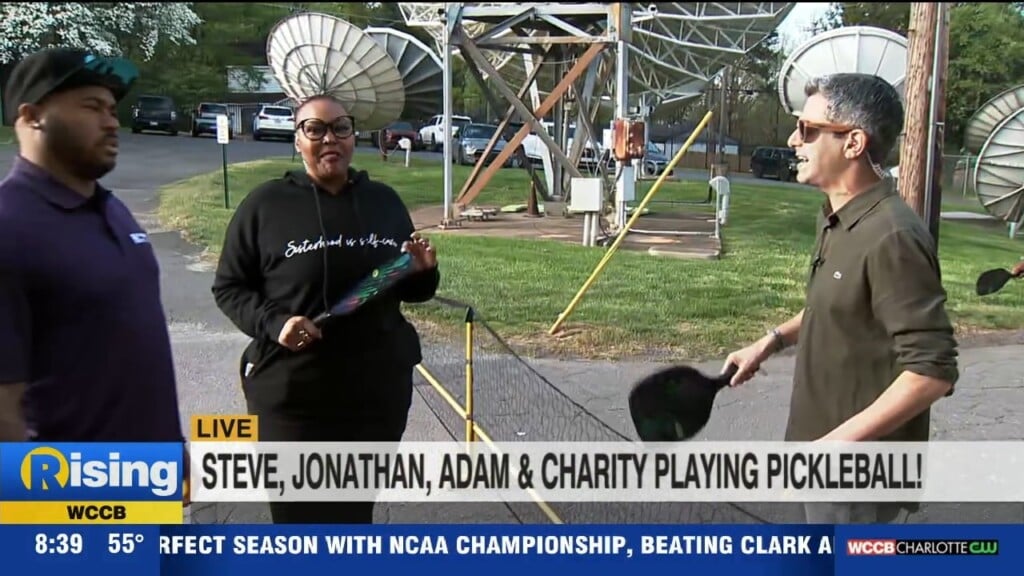 Pickleball With Steve Smith Sr. And Jonathan Stewart