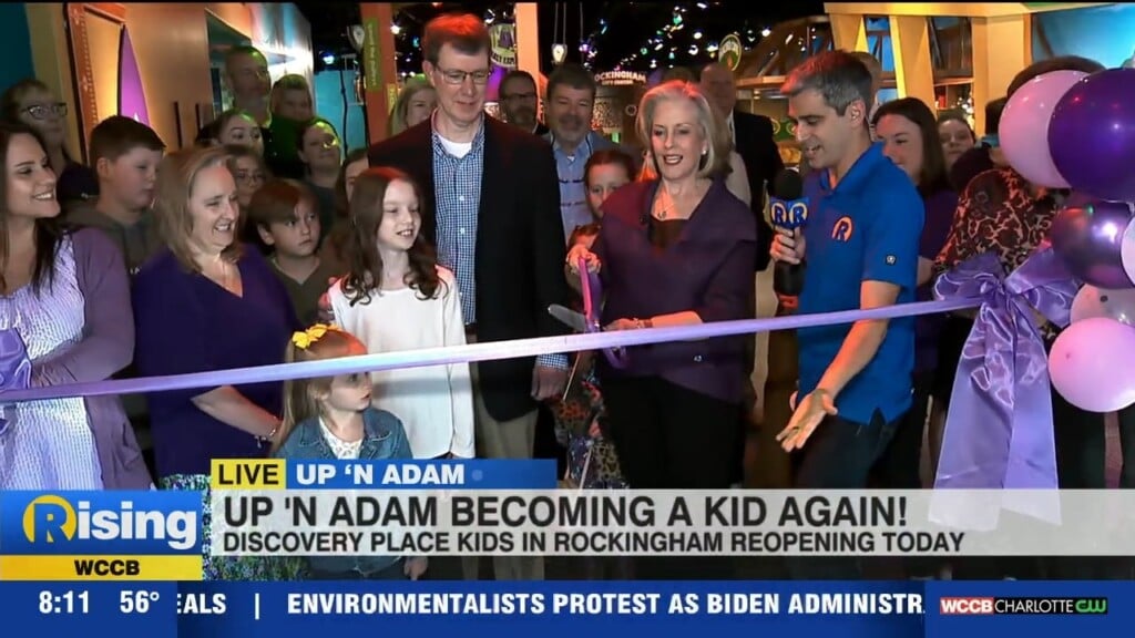 Up 'n Adam: Discovery Place Kids Grand Reopening
