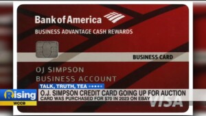 Talk, Truth, Tea: O.j. Simpson Credit Card Up For Auction