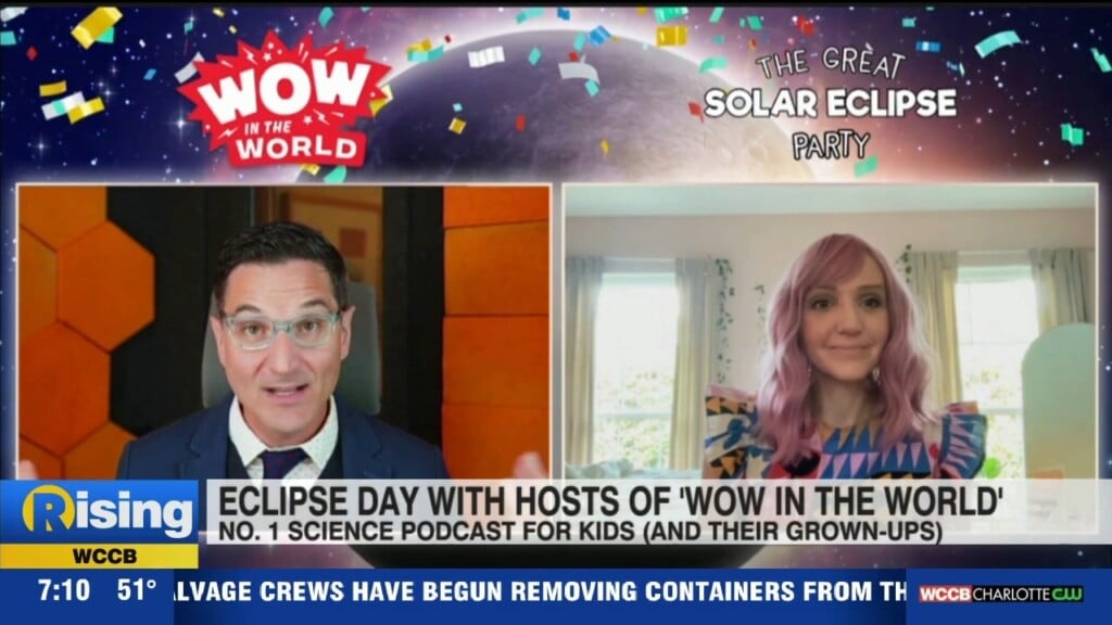 Eclipse Day With Hosts Of 'wow In The World'