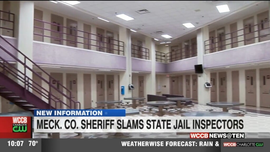 Mecklenburg Co. Sheriff Accuses Ncdhhs Of ‘targeted’ Jail Reports