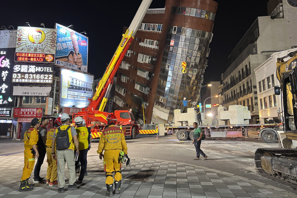 Aptopix Taiwan Earthquake