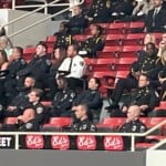Officers Gather In Support Of Deputy Weeks