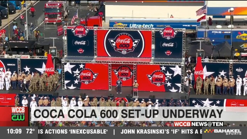 Race Fans Set Up Camp Ahead Of Coca Cola 600