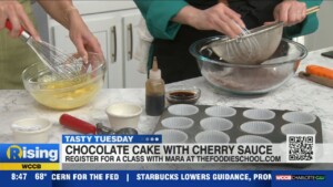 Tasty Wednesday: Twice Baked Potatoes & Chocolate Cake