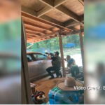 Officers Shooting From Neighbors Backyard