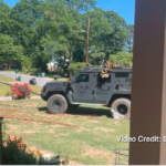 Swat Car Arrives On Galway Drive