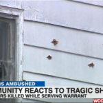 Bullet Holes Show Damage On Galway Drive Home