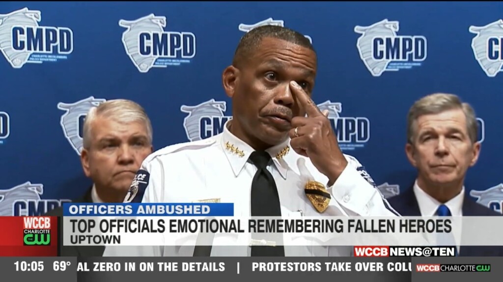 Top Officials Emotional Remembering Fallen Heroes