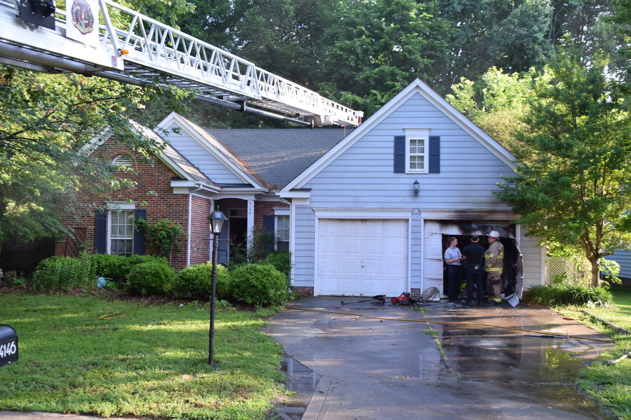 Two Displaced In Accidental House Fire In North Charlotte - WCCB Charlotte