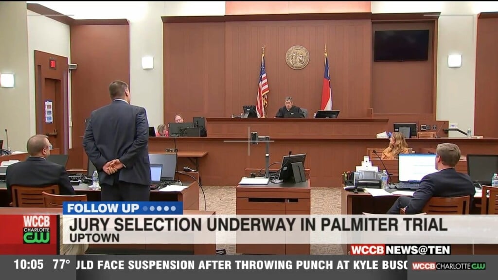 Jury Selection Underway In Palmiter Trial