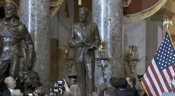 Rev Billy Graham Statue