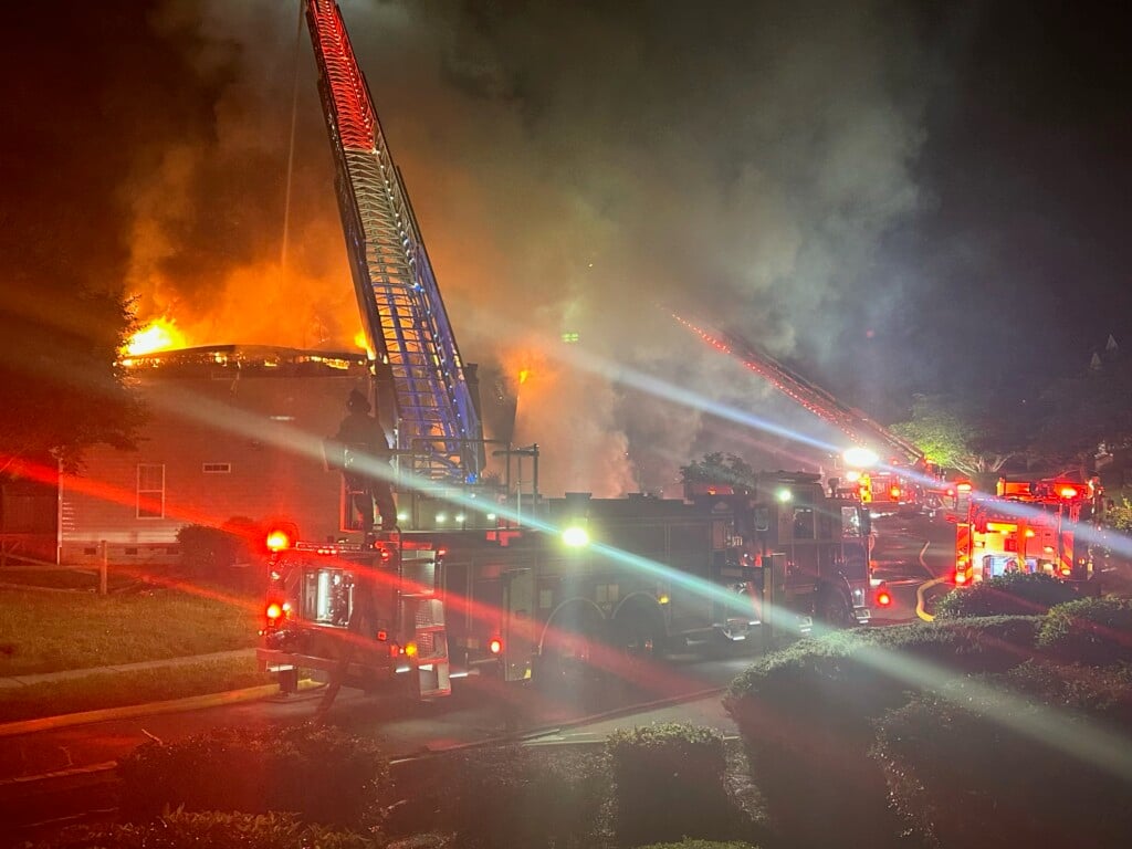 Pink Orchard Drive Fire